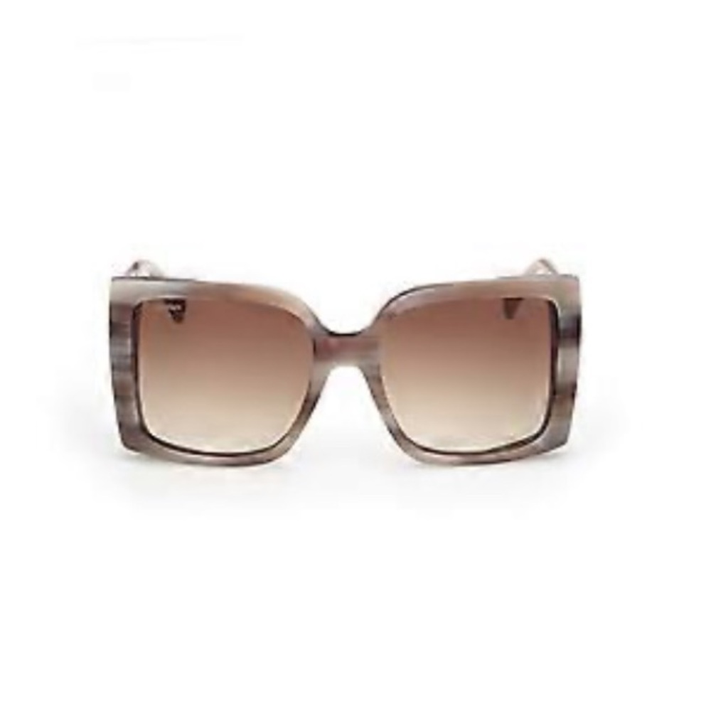 MaxMara MM0131 20F grey/striped 56/18/135 WOMAN sunglasses - Picture 2 of 8